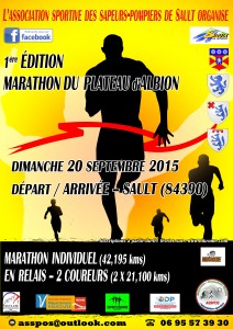 Affiche marathon 2015